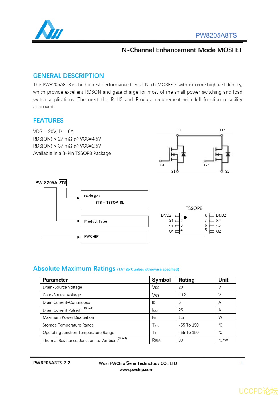 f_43db6a0f52597627265c547002c6e33a.png 代理PW8205A8TS芯片,原装现货,技术支援