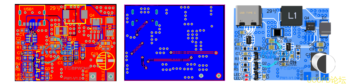f_3e88d255c2e0e10ca7d2fa48863dbf67.png 支持 PD 快充 5V-9V2A 給三節串聯 12.6V 鋰電池充電闆 29號 PW4040 PW6603