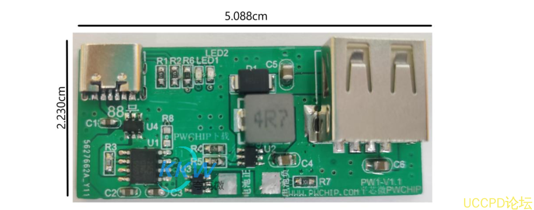 f_9c4b3778ccd3a7525e88f727a8dc6c25.png 88号板锂电池充放电板子"的电路板可用于方便的充电设备等应用场合