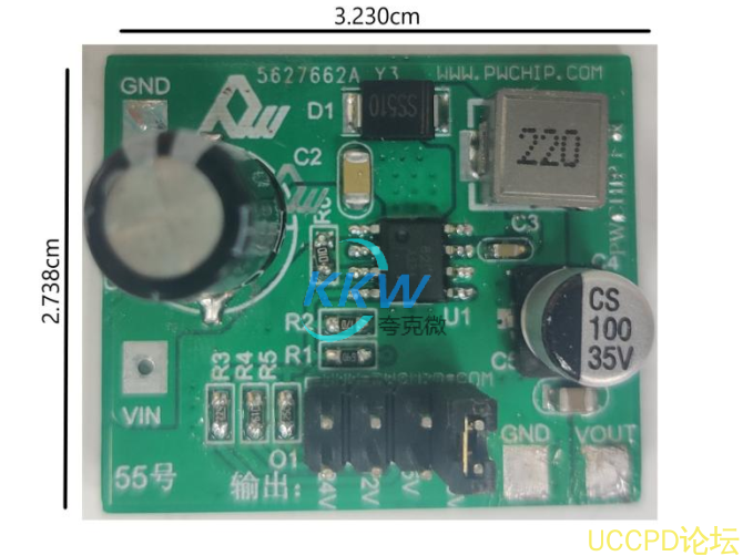 f_cc456dc5f01b7708bdd57de36744a403.png PW2815 的降压电路板 55号