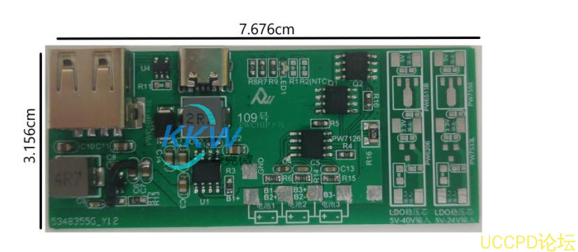 f_f092c302a460c5234ee42c12c80654d5.png 109号三节串联锂电池充放电板,可用于便捷充电设备等应用