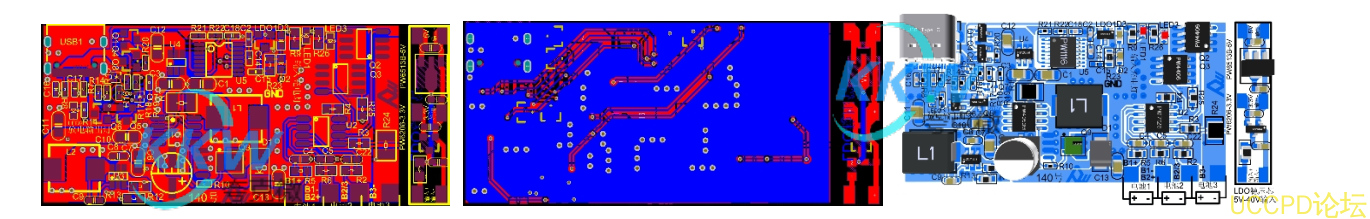 f_b2567670e075b5aeda540ea0af746d80.png 140号三节串联锂电池充放电板,5V2A 输入和输出同 USB C 口